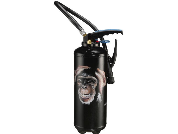 Extincteur graphé Singe, entièrement personnalisable