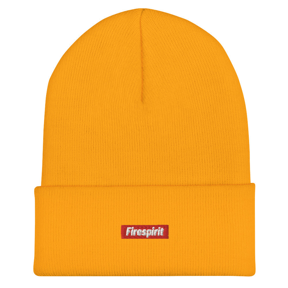 Bonnet à revers Firespirit Jaune