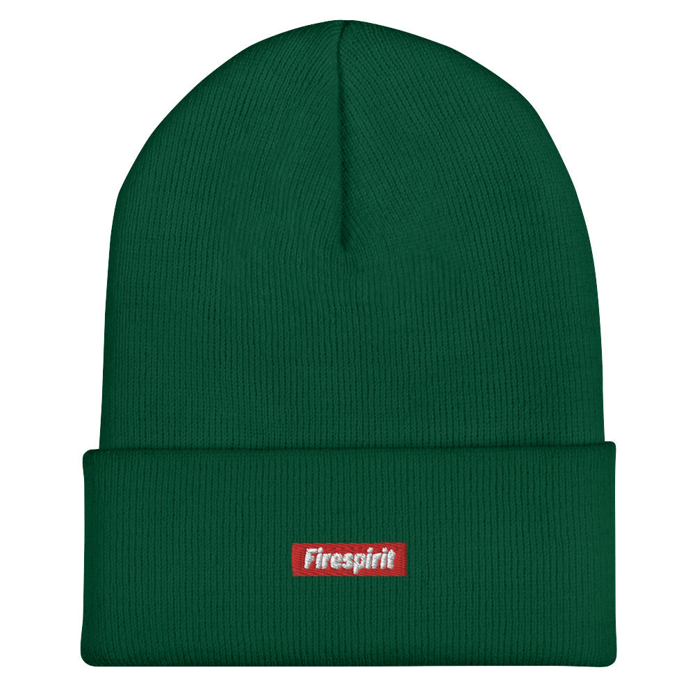 Bonnet à revers Firespirit vert