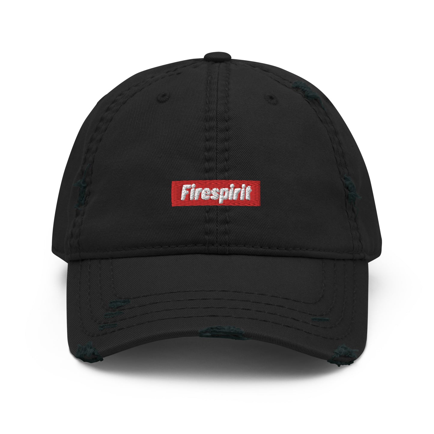 Casquette effet usé Firespirit Noir