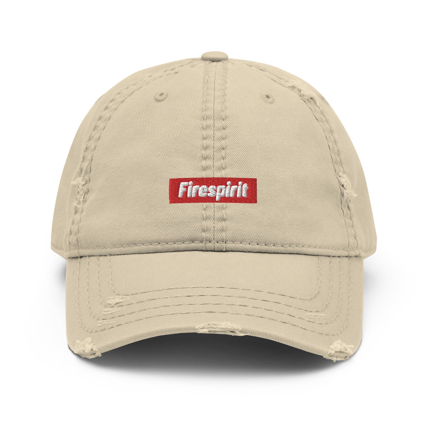 Casquette effet usé Firespirit Beige Kaki