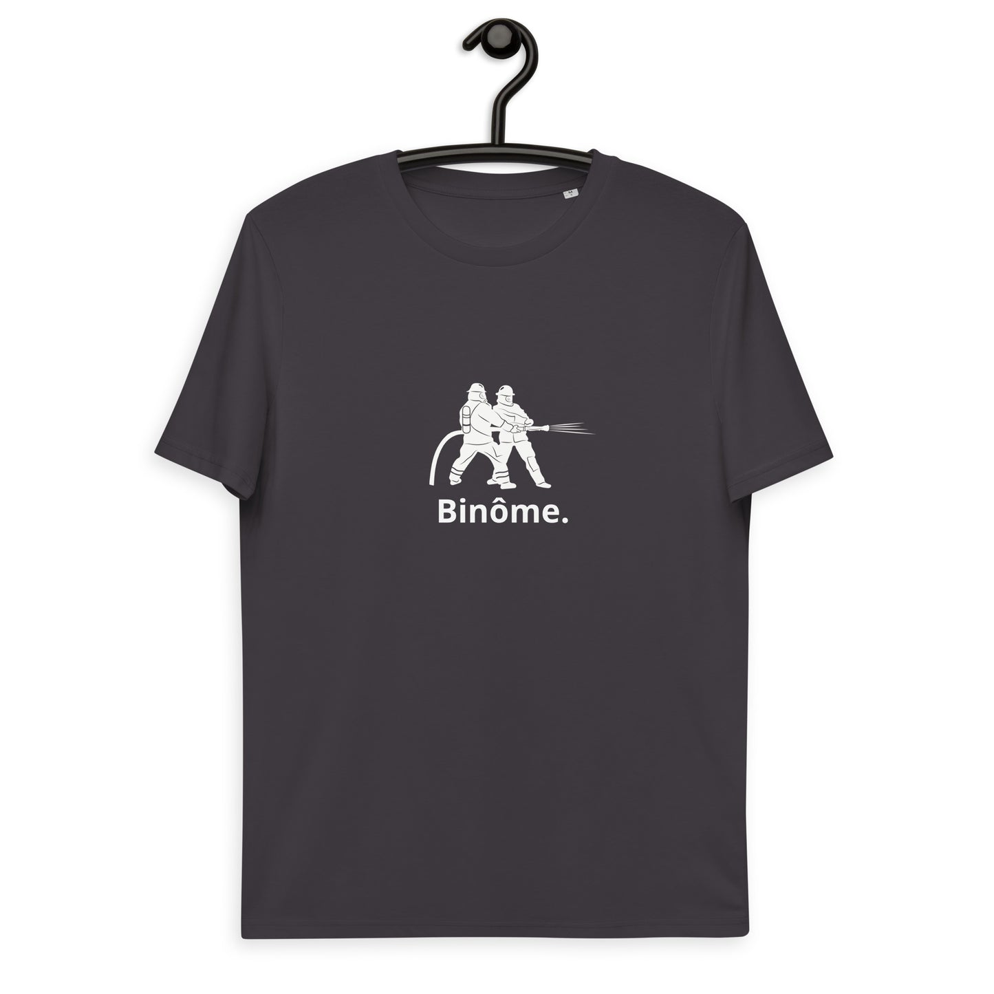 Tee shirt Binôme Pompier Anthracite
