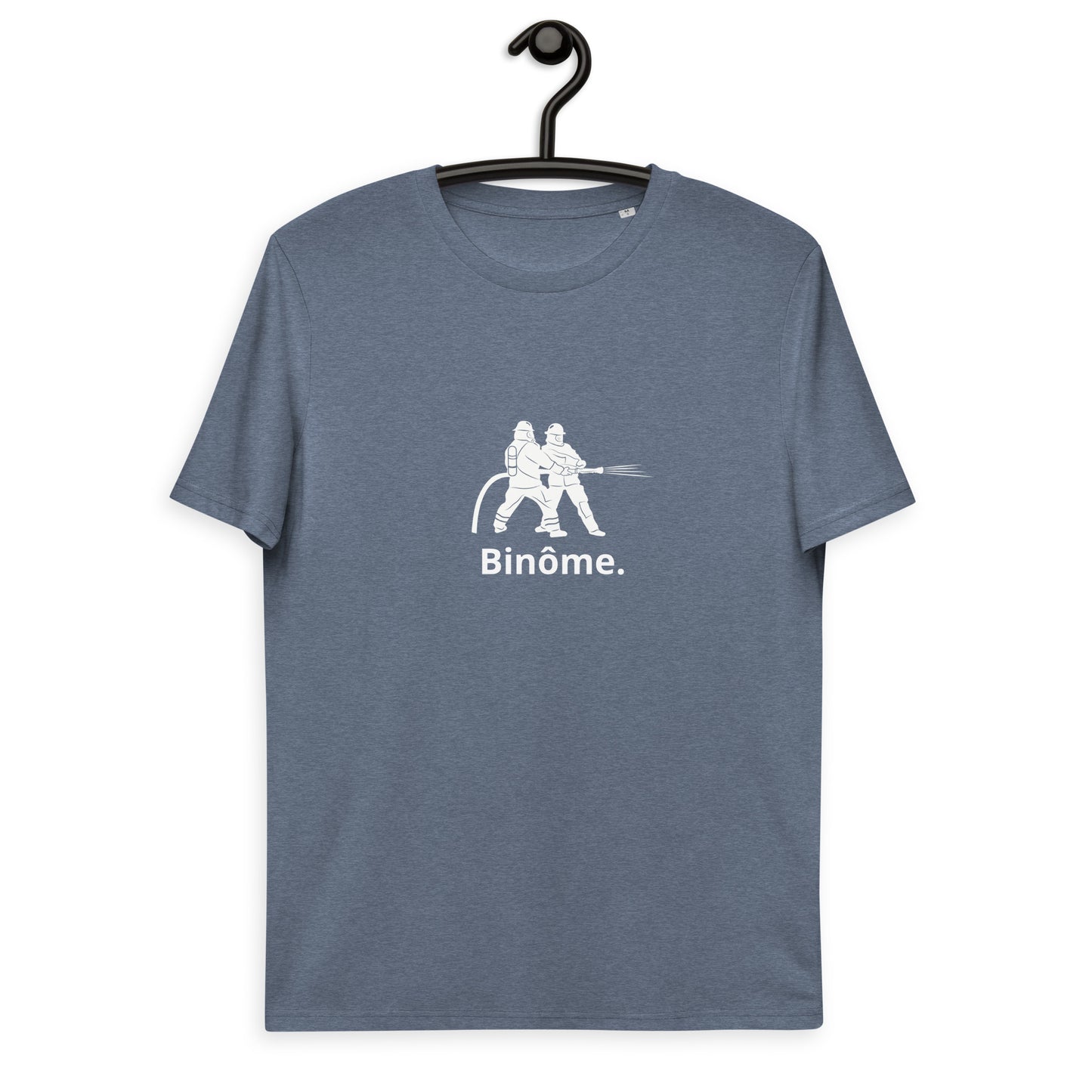 Tee shirt Binôme Pompier Bleu dark