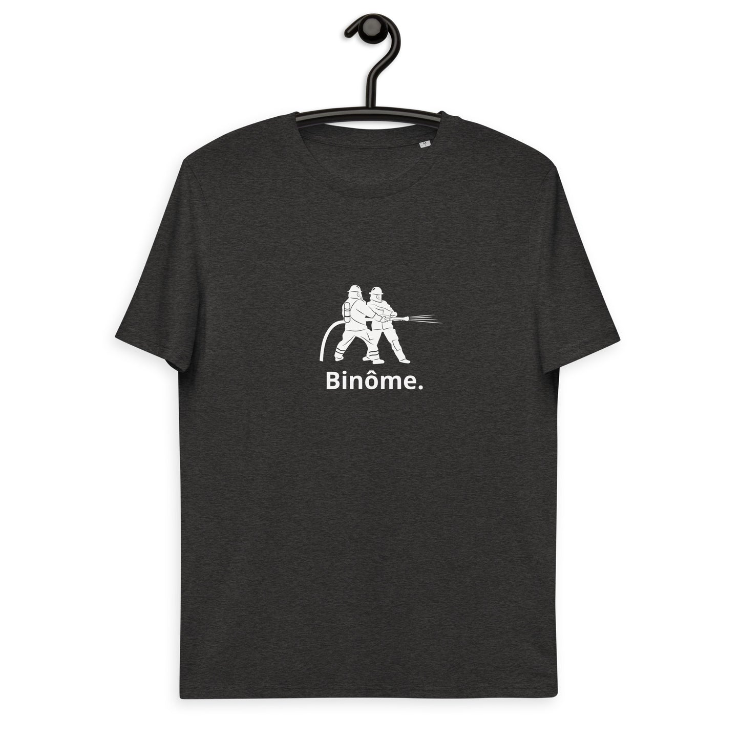 Tee shirt Binôme Pompier Gris