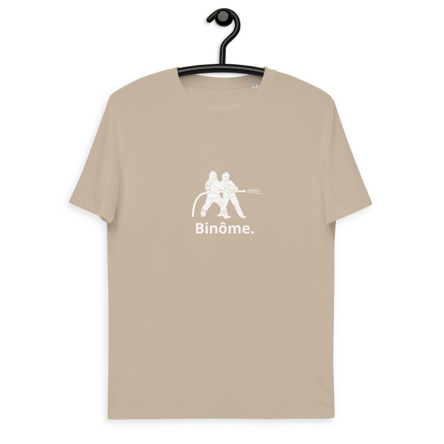 T-shirt Binôme Pompiers en coton biologique