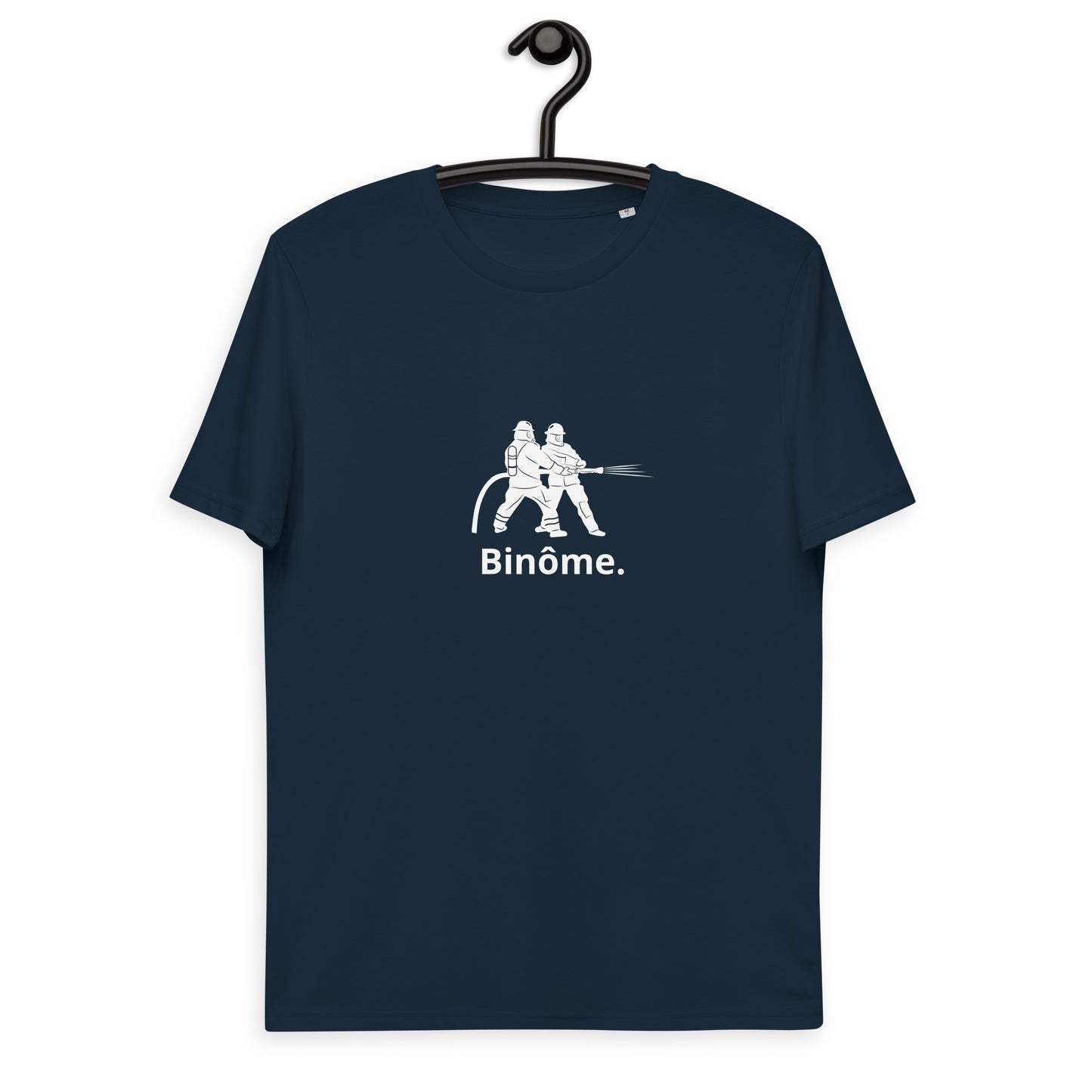 Tee shirt Binôme Pompier Bleu foncé