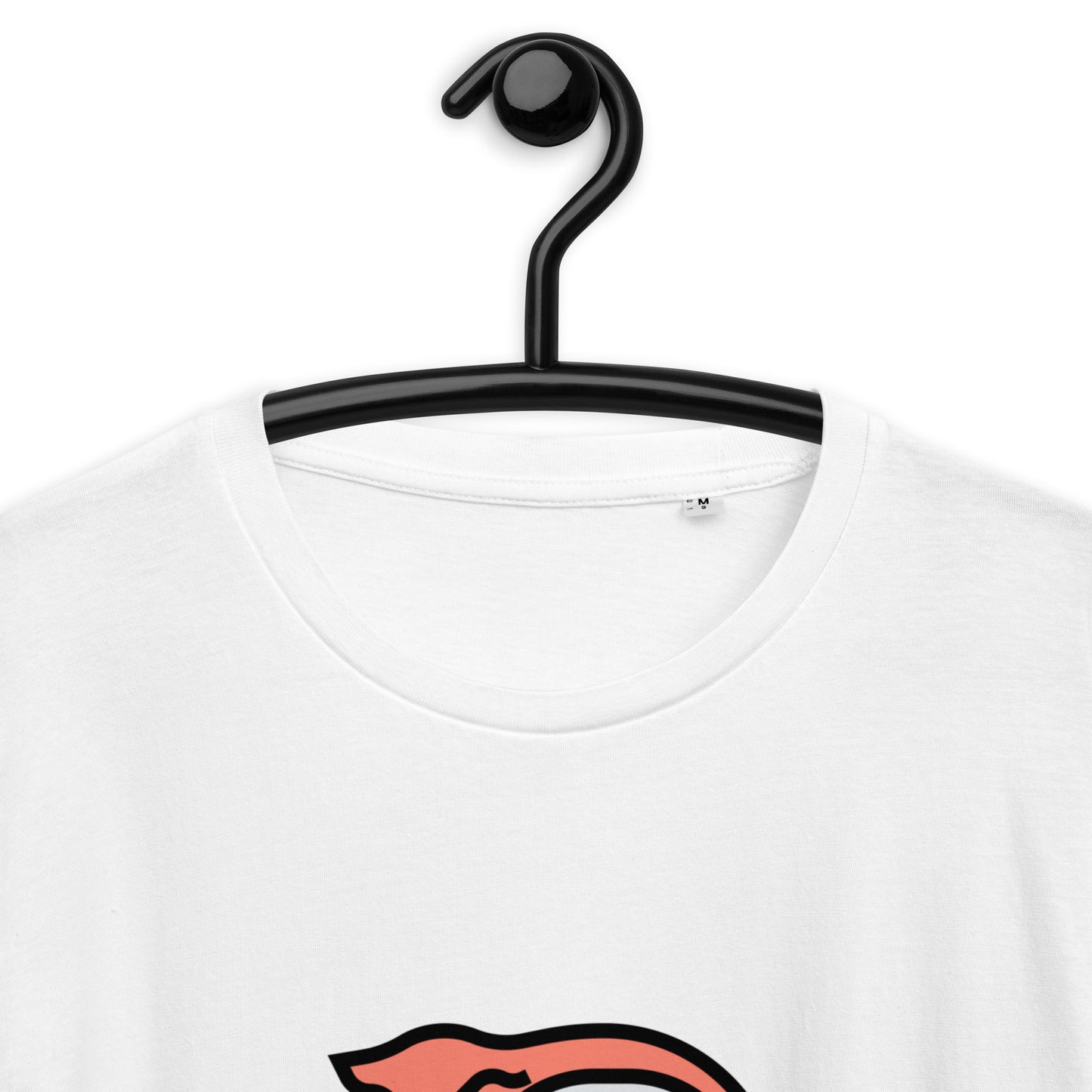 T-shirt unisexe en coton biologique - Tête de mort Design FireSpirit